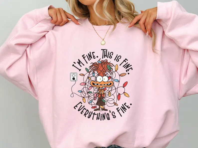 Anxiety Christmas Sweatshirt
