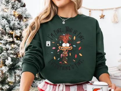 Anxiety Christmas Sweatshirt