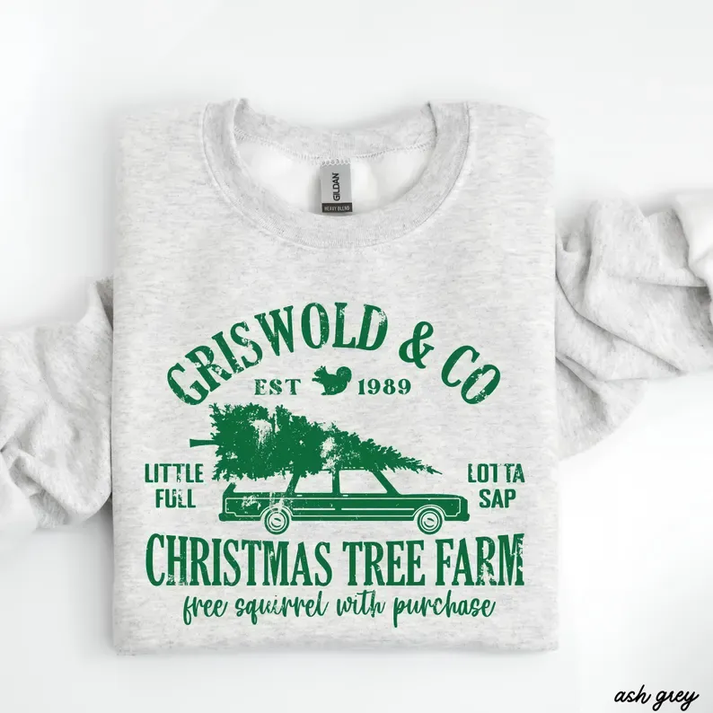 Retro Griswold Christmas Tree Sweatshirt,