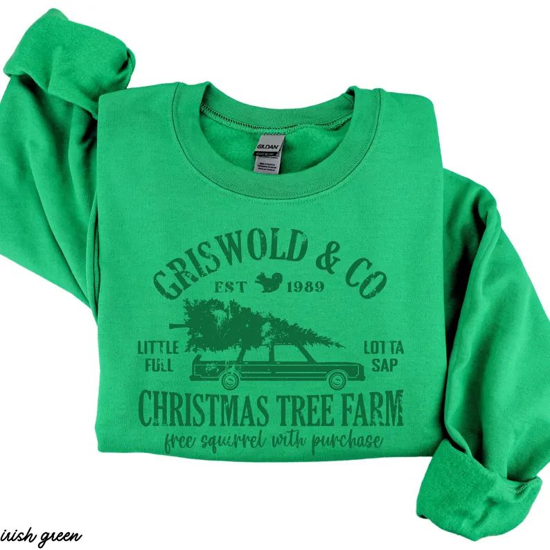 Retro Griswold Christmas Tree Sweatshirt,
