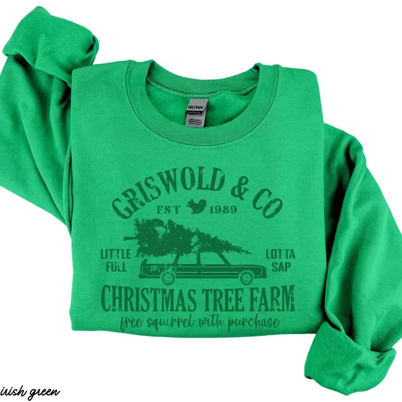 Retro Griswold Christmas Tree Sweatshirt,