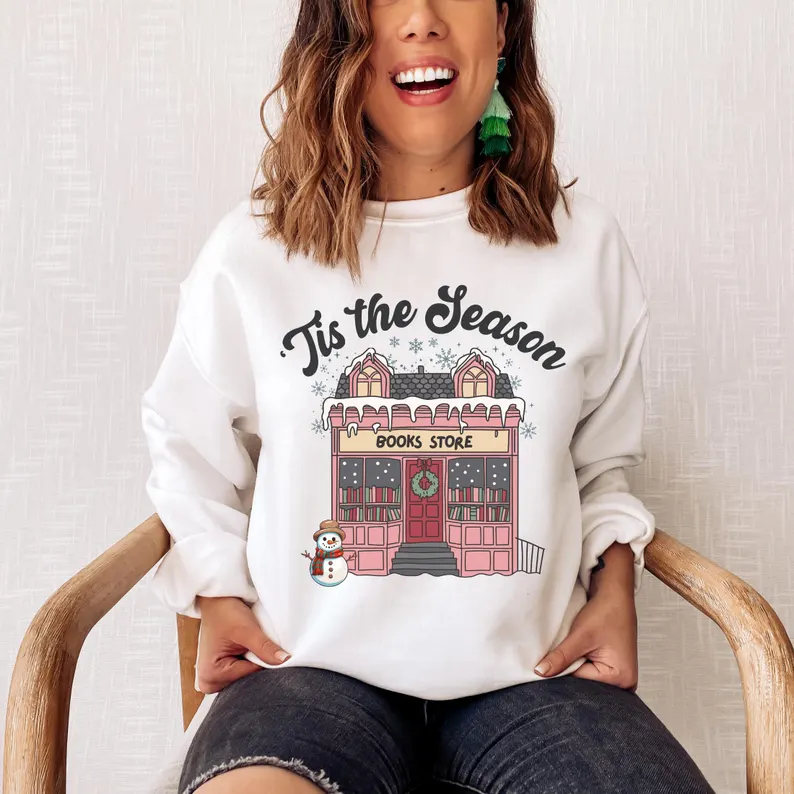 Bookish Christmas Sweatshirt