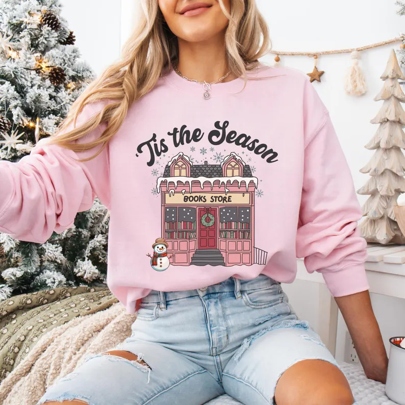 Bookish Christmas Sweatshirt