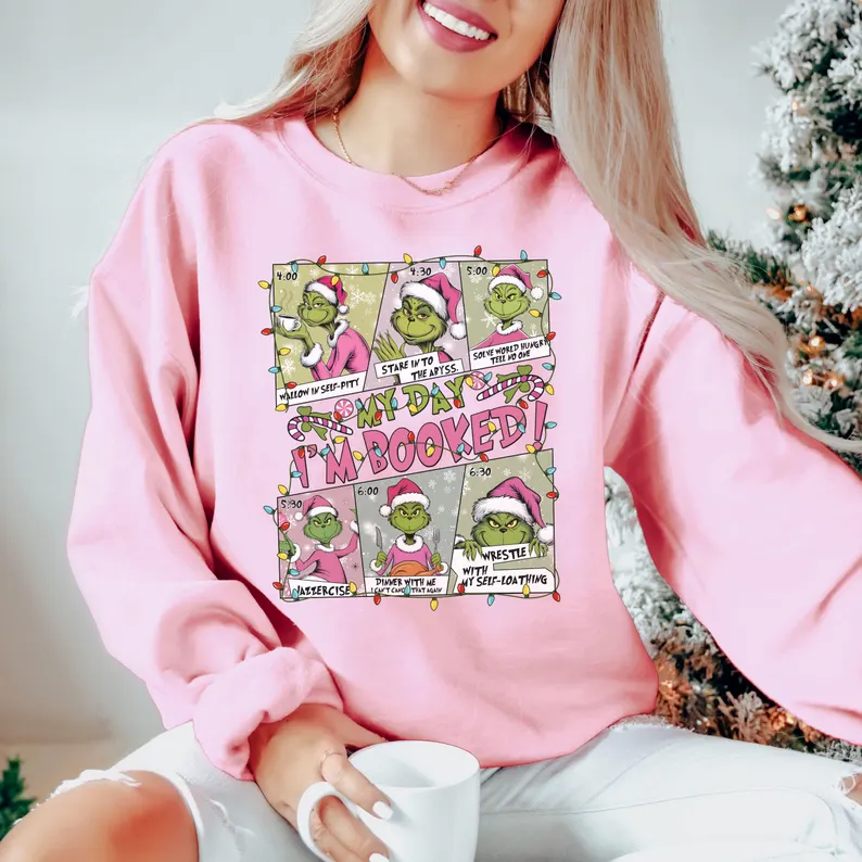 Grinch Christmas Crewneck Sweatshirt