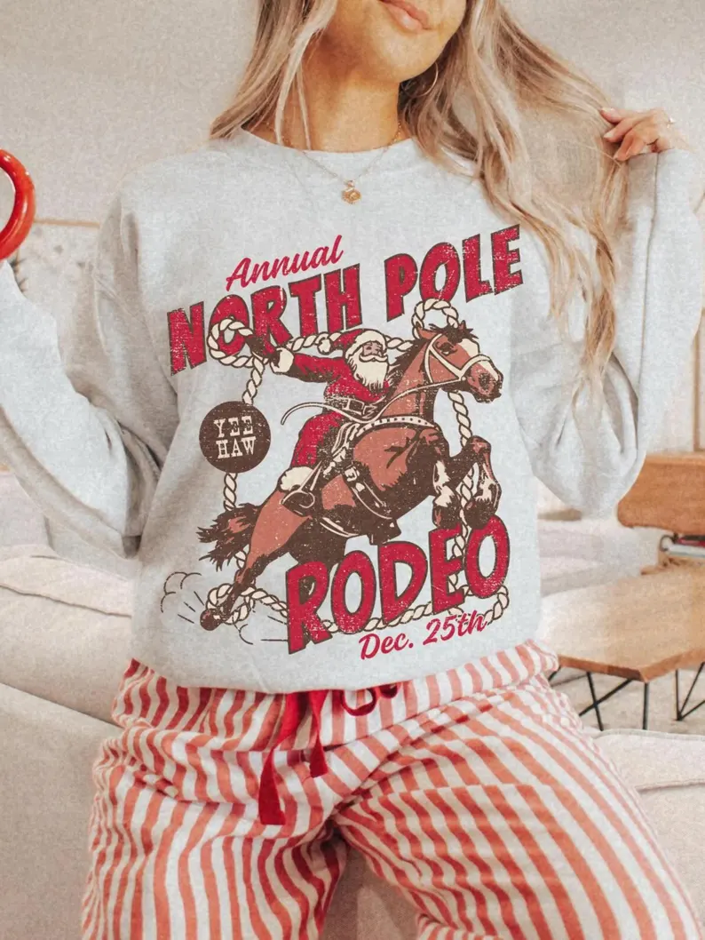 Vintage Groovy Festive Sweatshirt