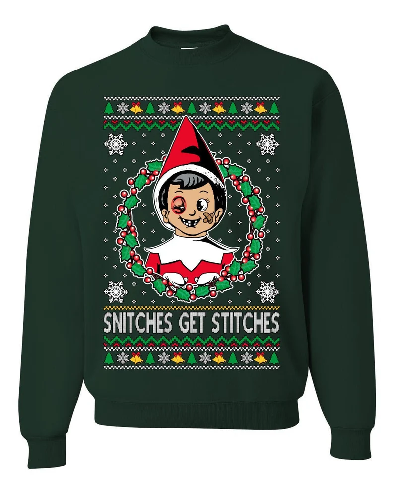 Snitches Get Stitches Sewatshirt