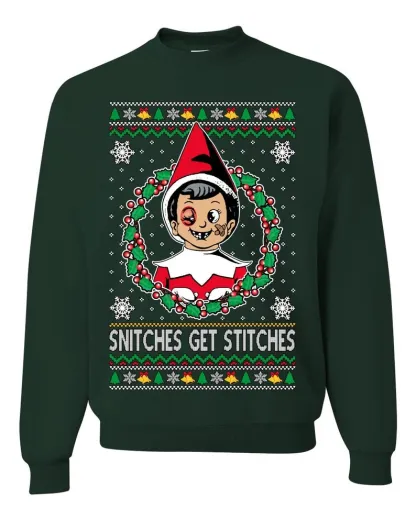Snitches Get Stitches Sewatshirt