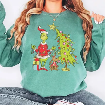 Grinch Christmas Sweatshirt