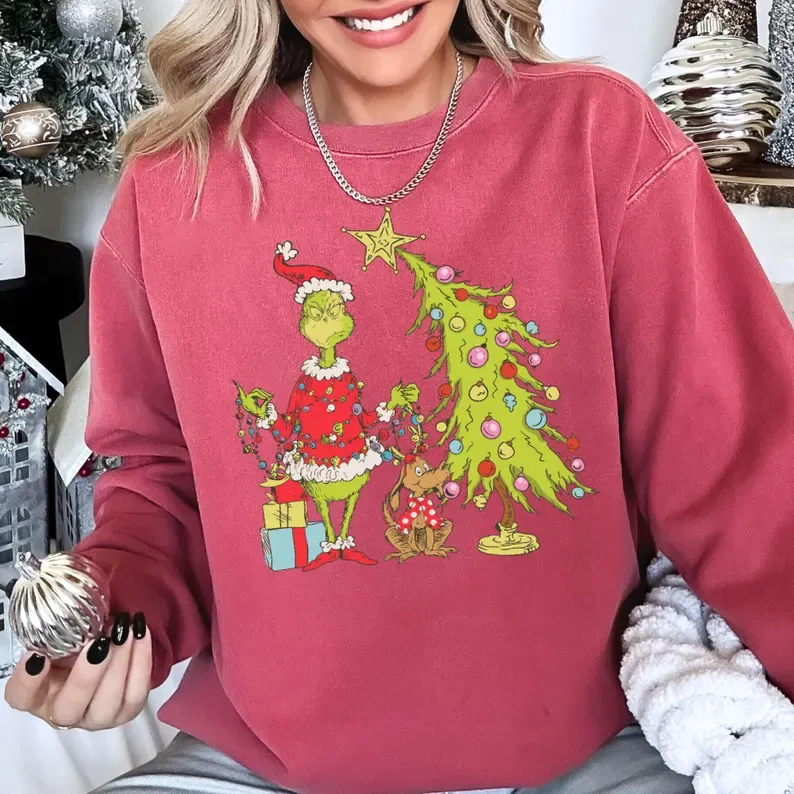 Grinch Christmas Sweatshirt