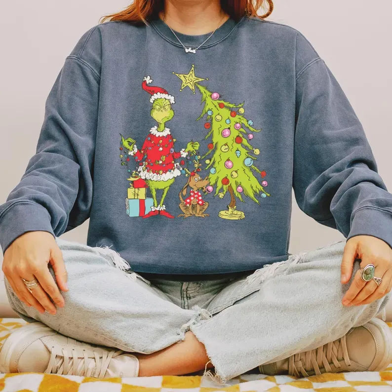 Grinch Christmas Sweatshirt