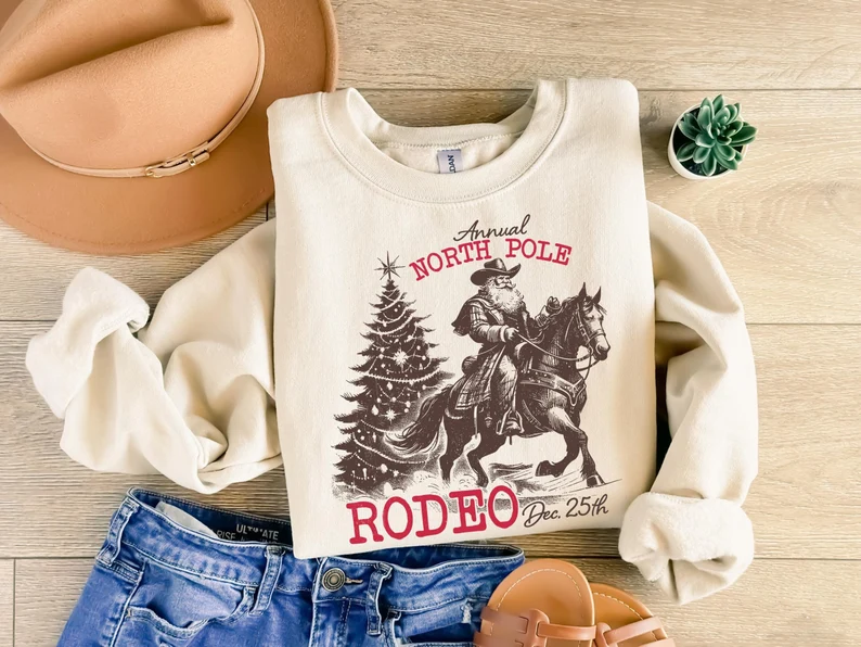 Annual North Pole Rodeo Sweatshirt