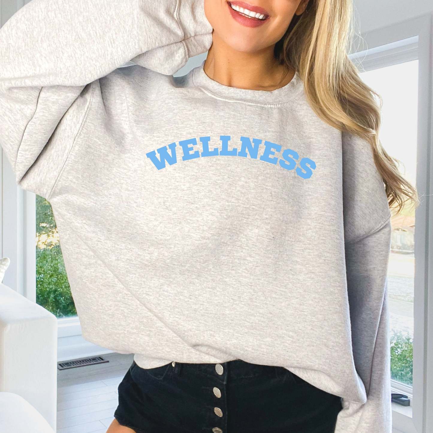Wellness Aesthetic Inspired Sweatshirt-lovefitte