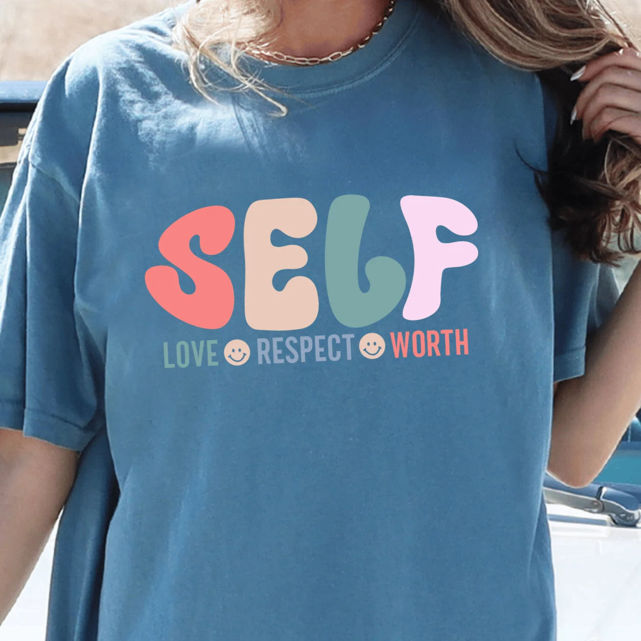 Self Love Self Respect Self Worth T-Shirt-lovefitte
