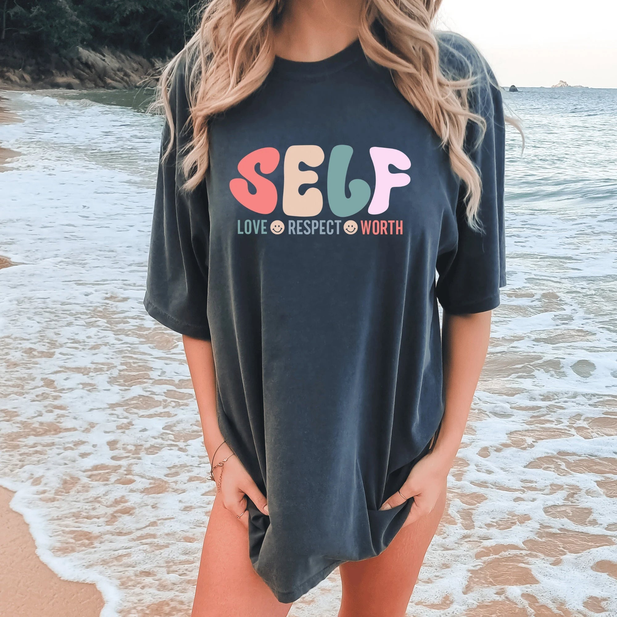 Self Love Self Respect Self Worth T-Shirt-lovefitte