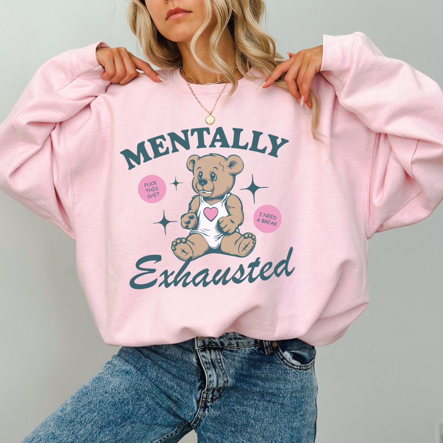 Mentally Exhausted Sweatshirt-lovefitte