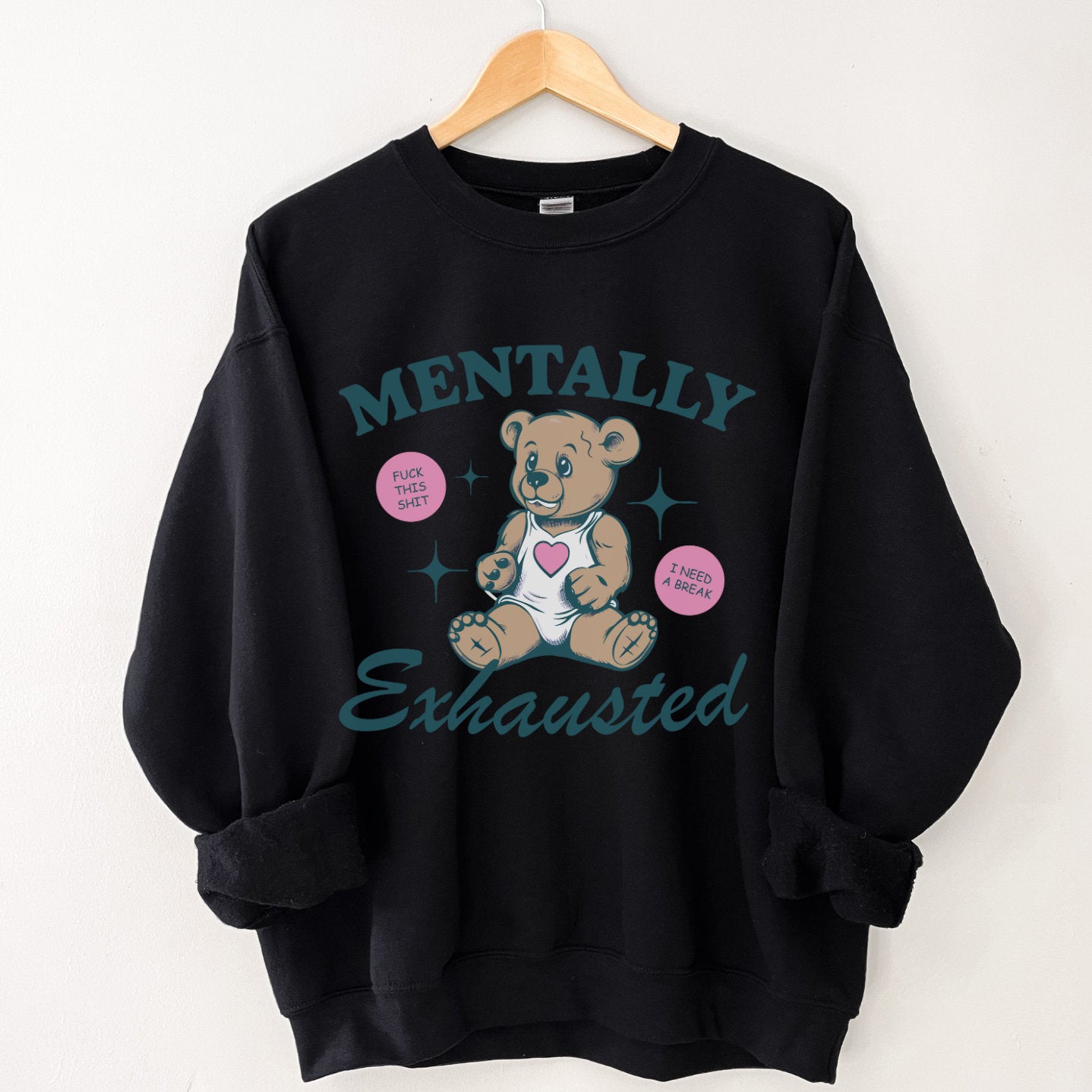 Mentally Exhausted Sweatshirt-lovefitte
