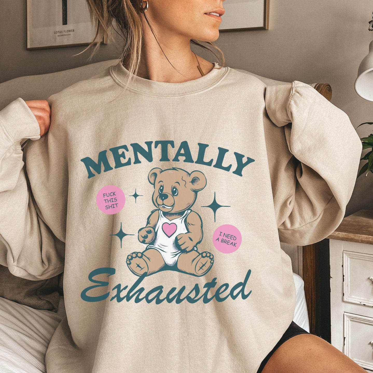 Mentally Exhausted Sweatshirt-lovefitte