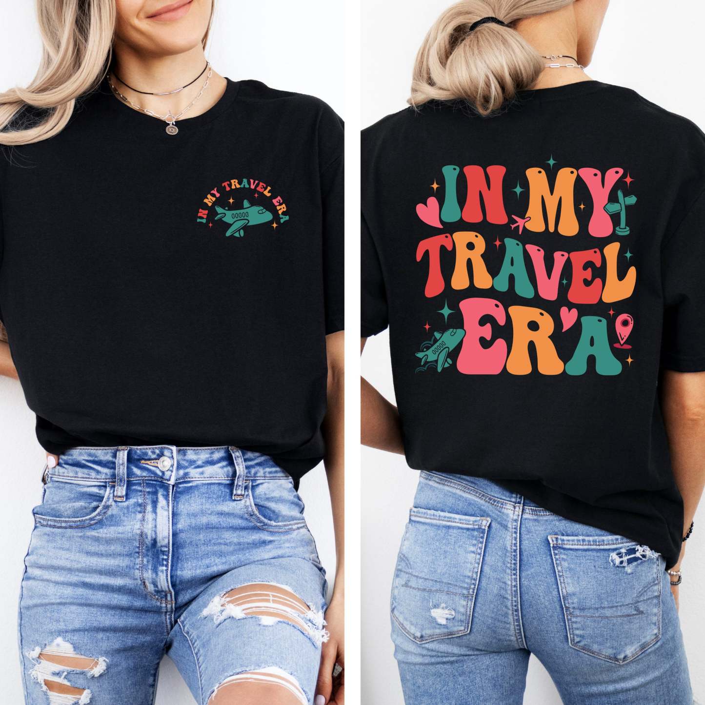 In My Travel Era Vacation T-Shirt-lovefitte