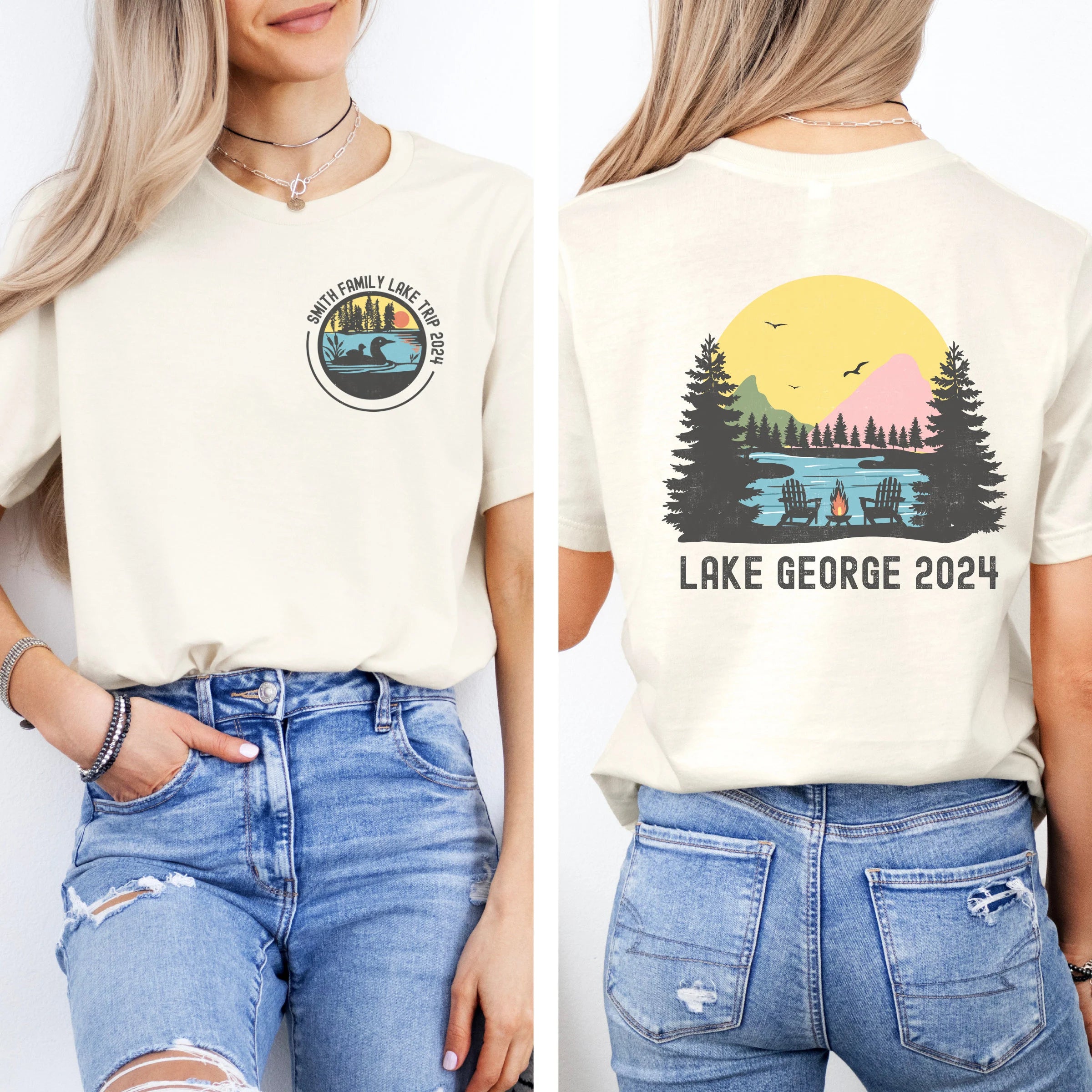 Lake Family Vacation T-Shirts-lovefitte