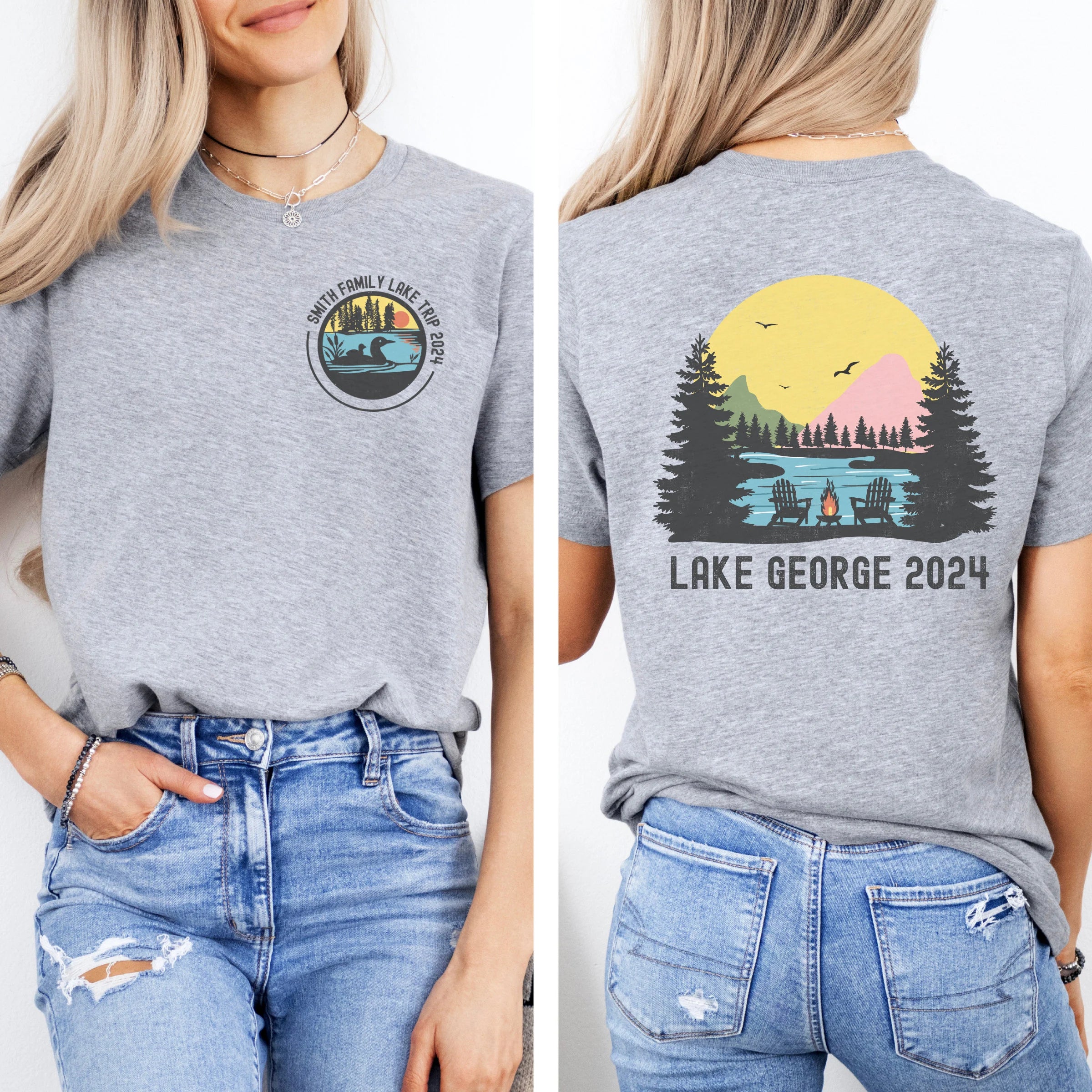 Lake Family Vacation T-Shirts-lovefitte