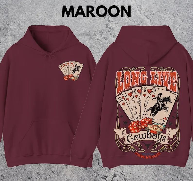 Long Live Cowboy Hoodie
