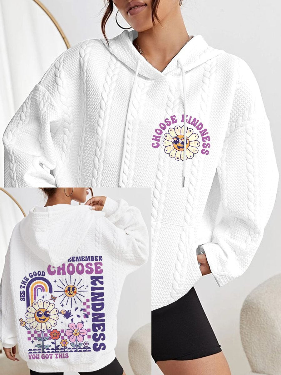 Choose Kindness Teacher Casual Sweatshirt-lovefitte