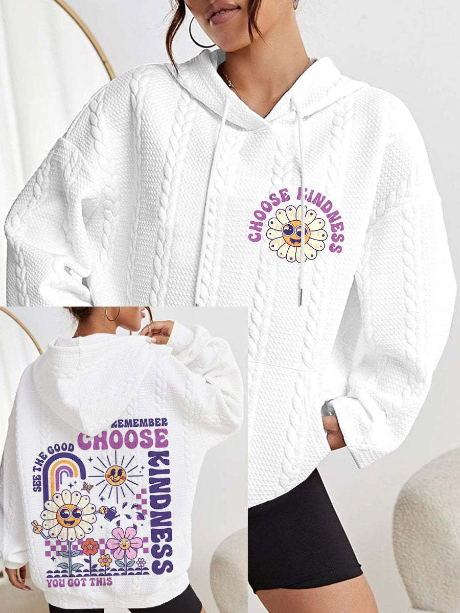 Choose Kindness Teacher Casual Sweatshirt-lovefitte