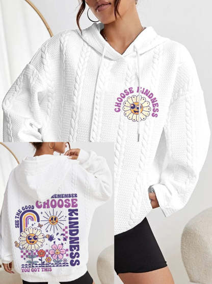 Choose Kindness Teacher Casual Sweatshirt-lovefitte