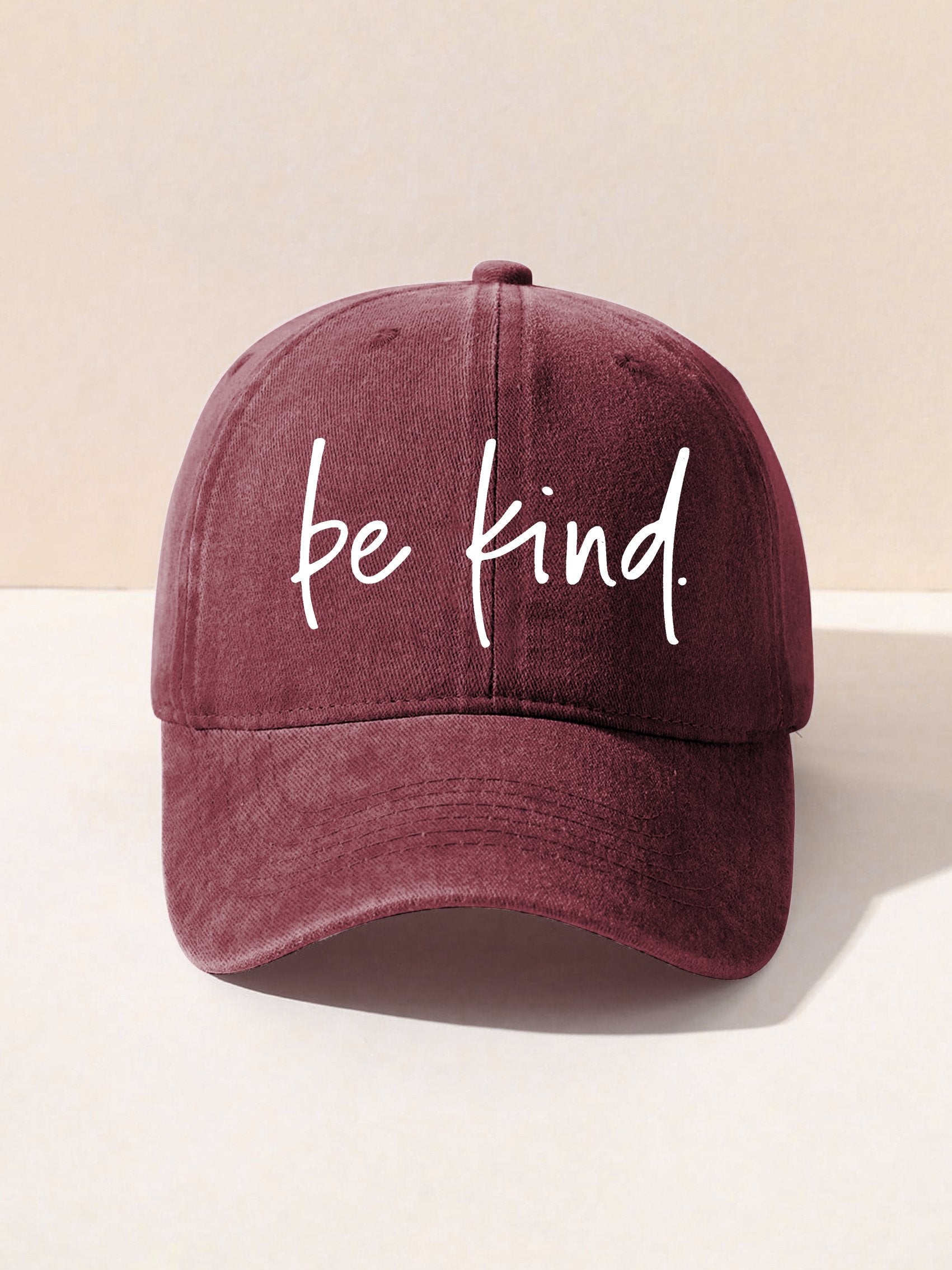 Unisex Women's Men's Suicide Prevention Awareness Be Kind Print Hats-lovefitte