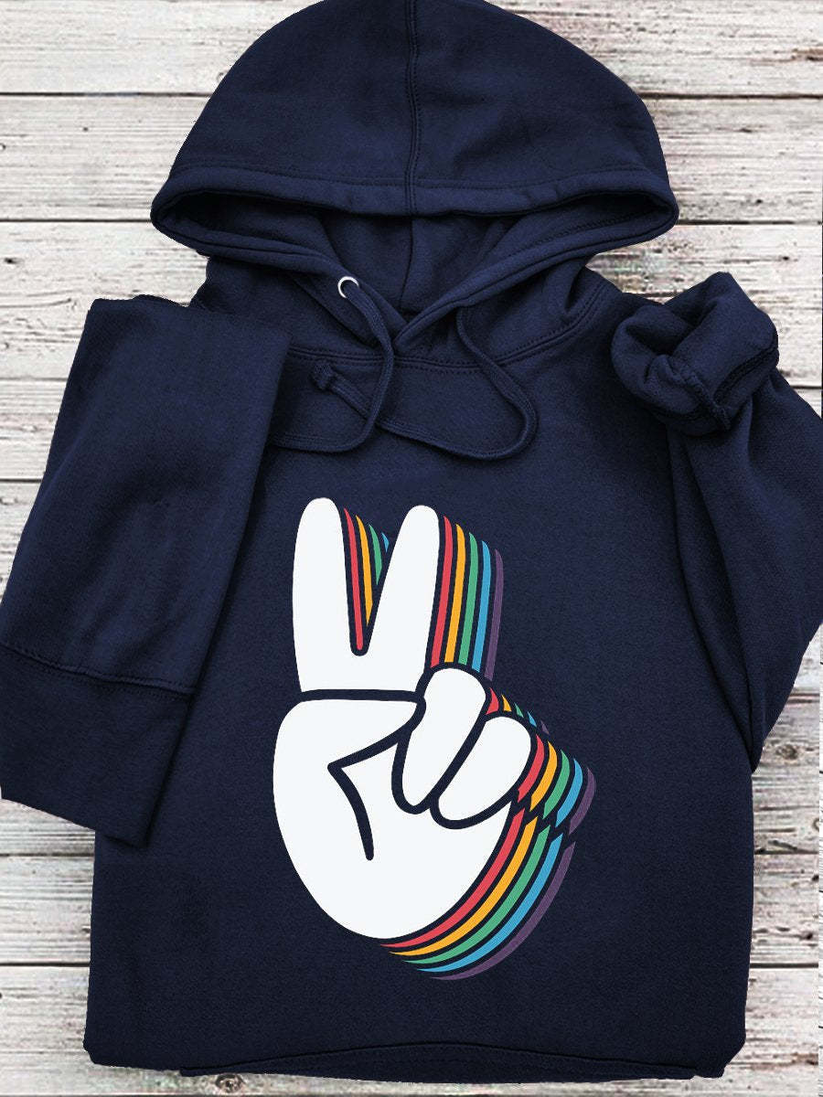 Kindness Be Kind Pride Autism Motivational Inspirational Positive Vibe Cute Suicide Prevention Mental Print Casual Hoodie-lovefitte