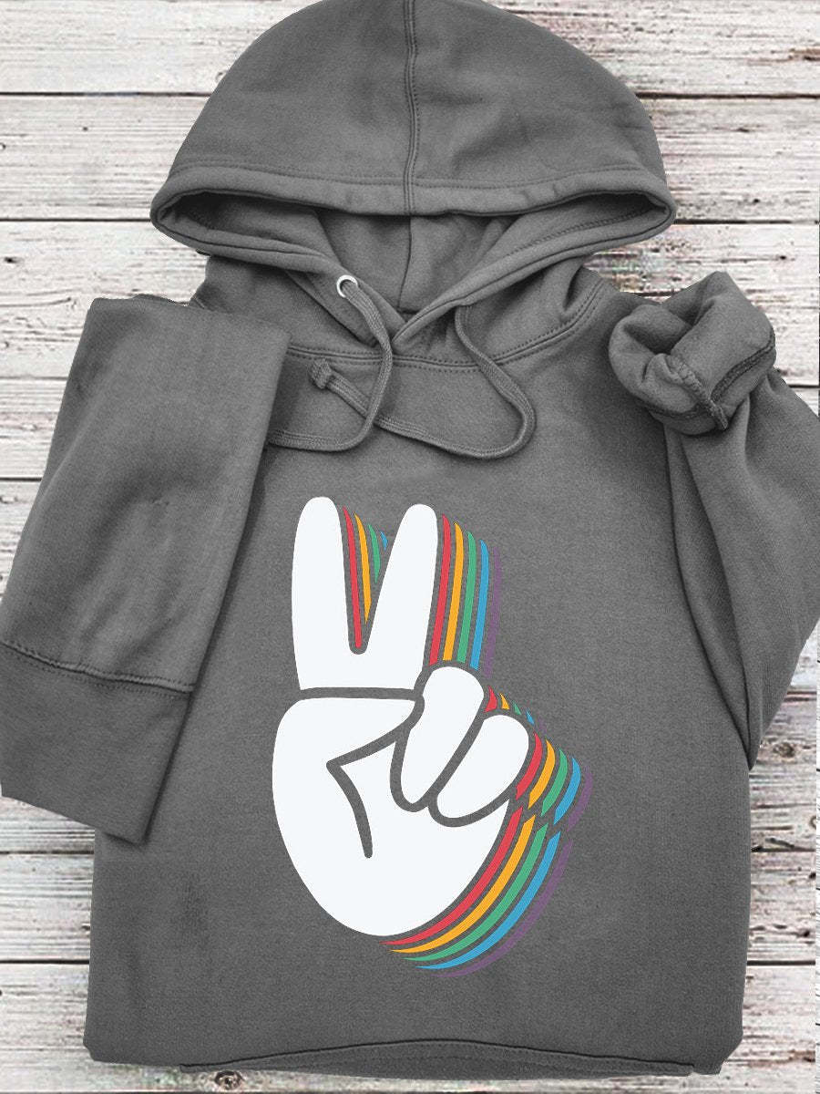 Kindness Be Kind Pride Autism Motivational Inspirational Positive Vibe Cute Suicide Prevention Mental Print Casual Hoodie-lovefitte