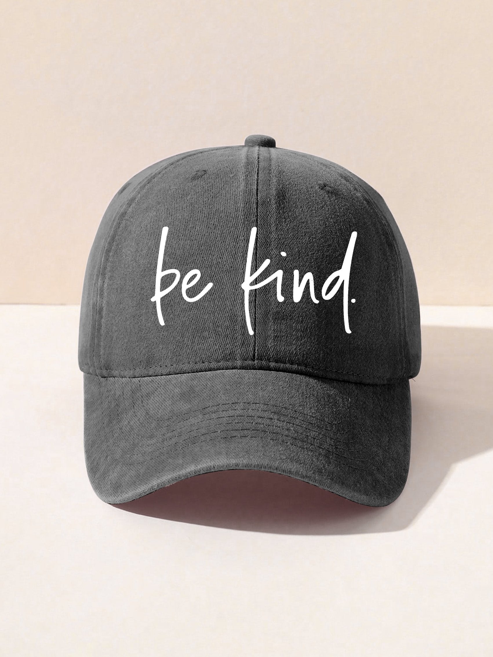 Unisex Women's Men's Suicide Prevention Awareness Be Kind Print Hats-lovefitte