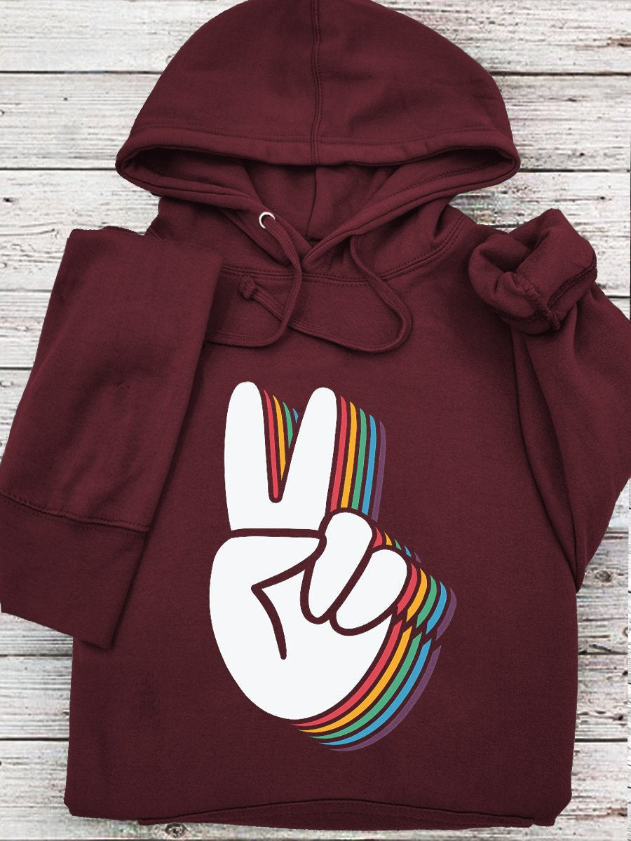Kindness Be Kind Pride Autism Motivational Inspirational Positive Vibe Cute Suicide Prevention Mental Print Casual Hoodie-lovefitte