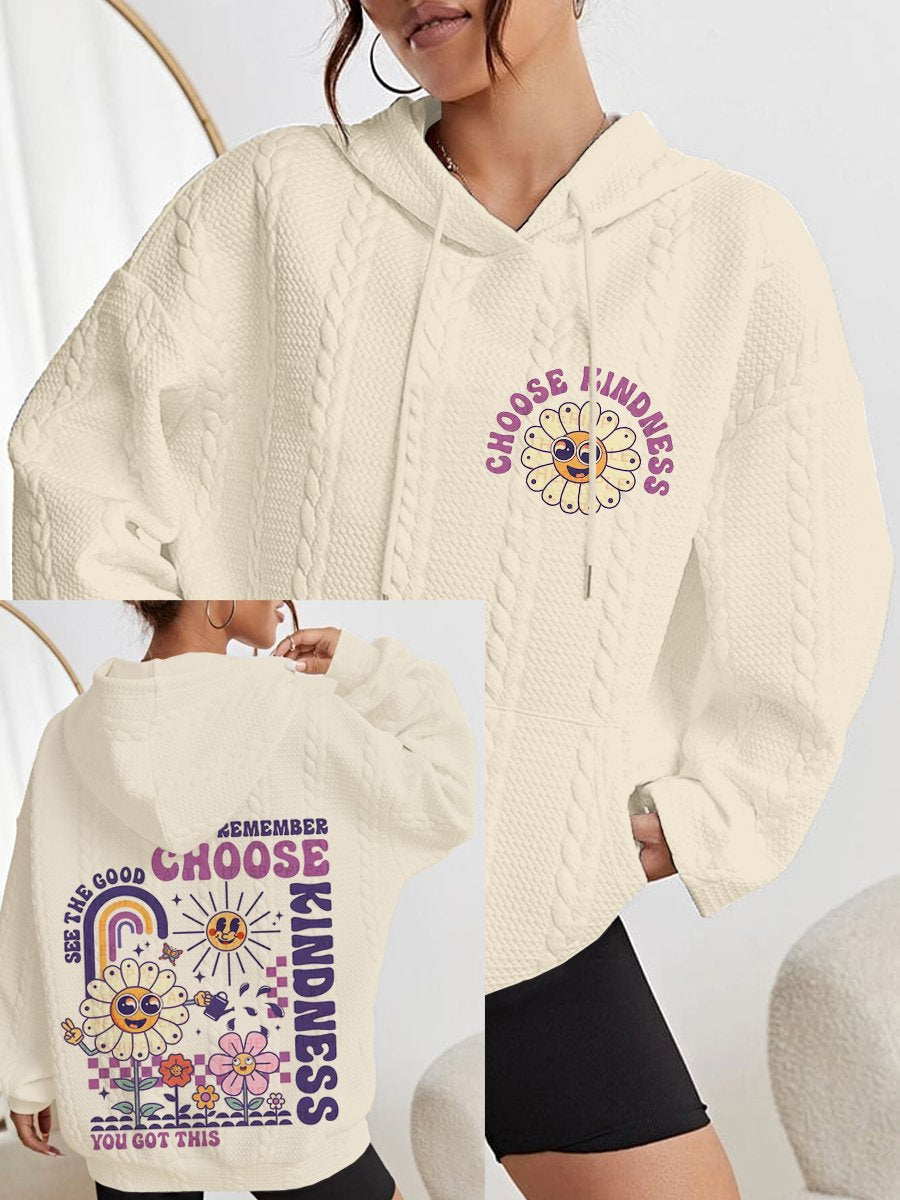Choose Kindness Teacher Casual Sweatshirt-lovefitte