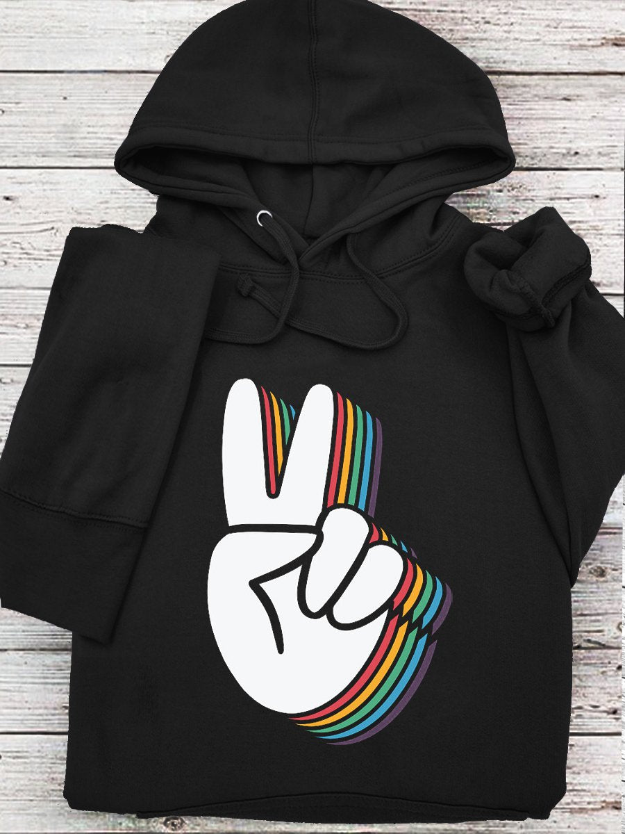 Kindness Be Kind Pride Autism Motivational Inspirational Positive Vibe Cute Suicide Prevention Mental Print Casual Hoodie-lovefitte