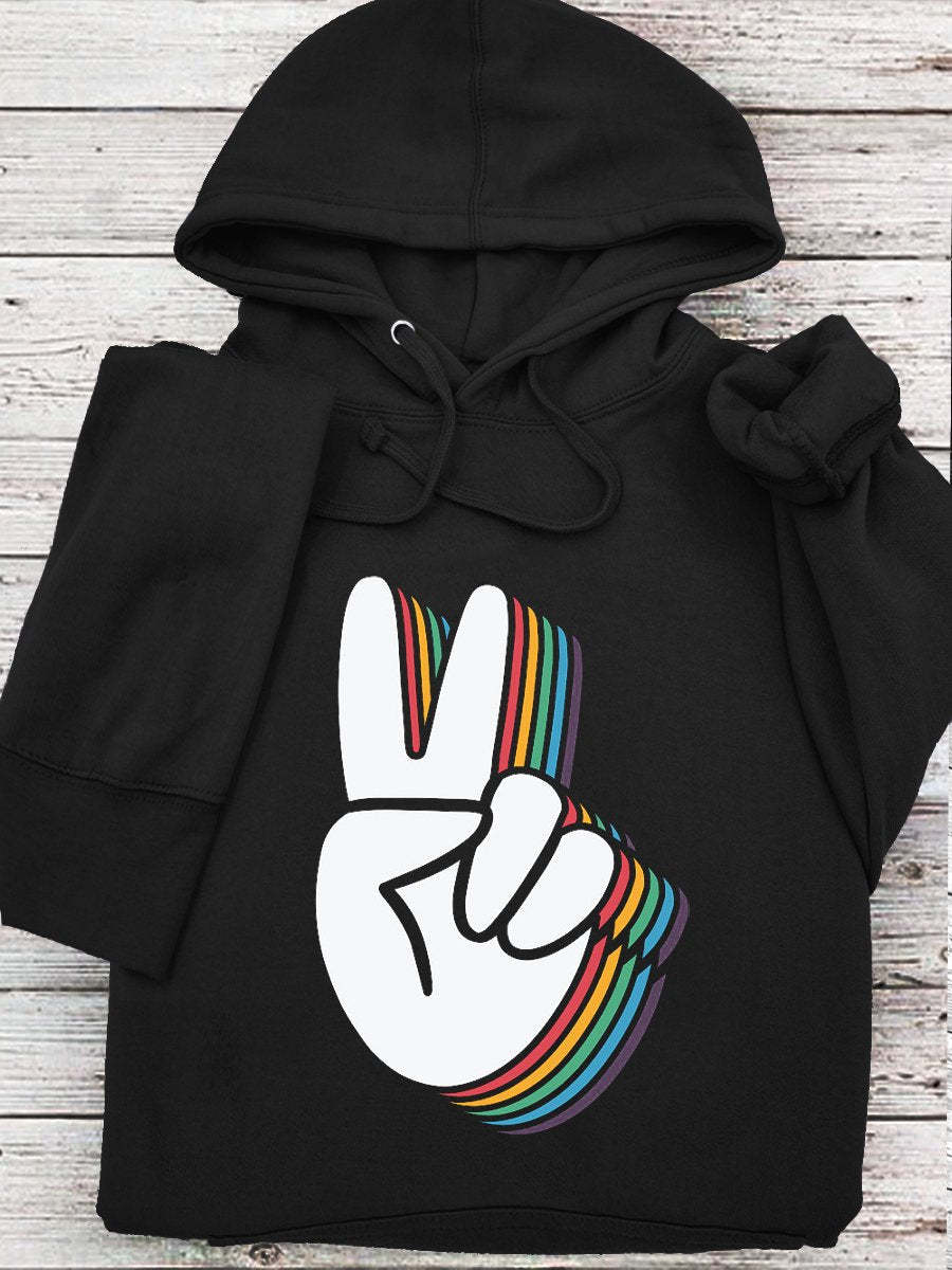 Kindness Be Kind Pride Autism Motivational Inspirational Positive Vibe Cute Suicide Prevention Mental Print Casual Hoodie-lovefitte