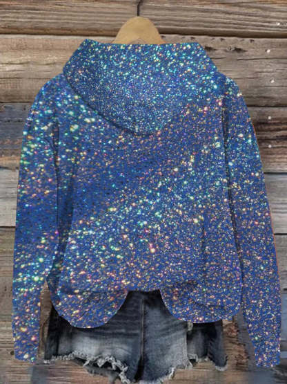 Women's Men's Unisex Shiny Multicolor Be Kind Suicide Prevention Mental Print Casual Hoodie-lovefitte