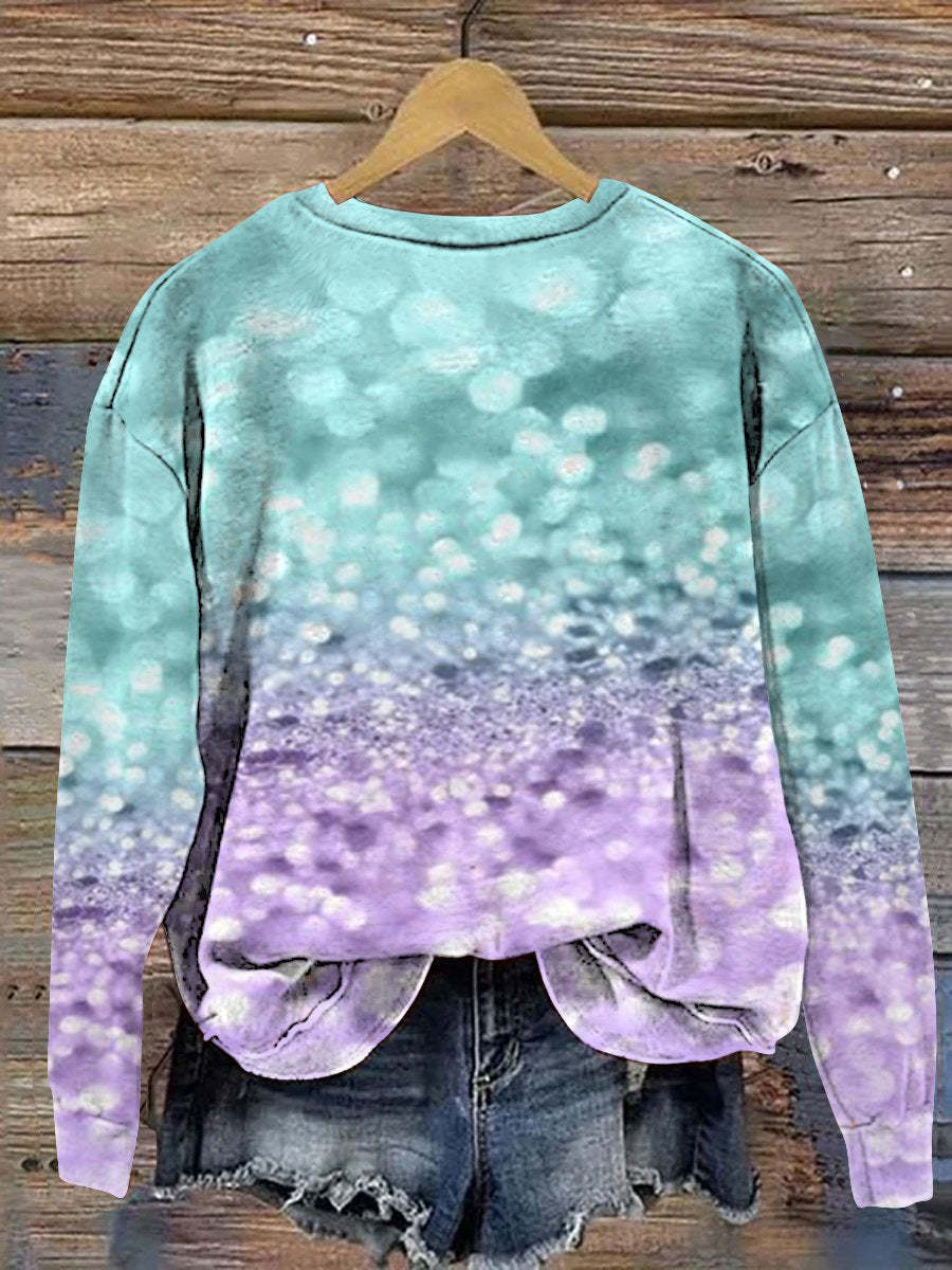 Unisex Women's Men's Multicolor Be Kind Suicide Prevention Mental Print Casual Sweatshirt-lovefitte