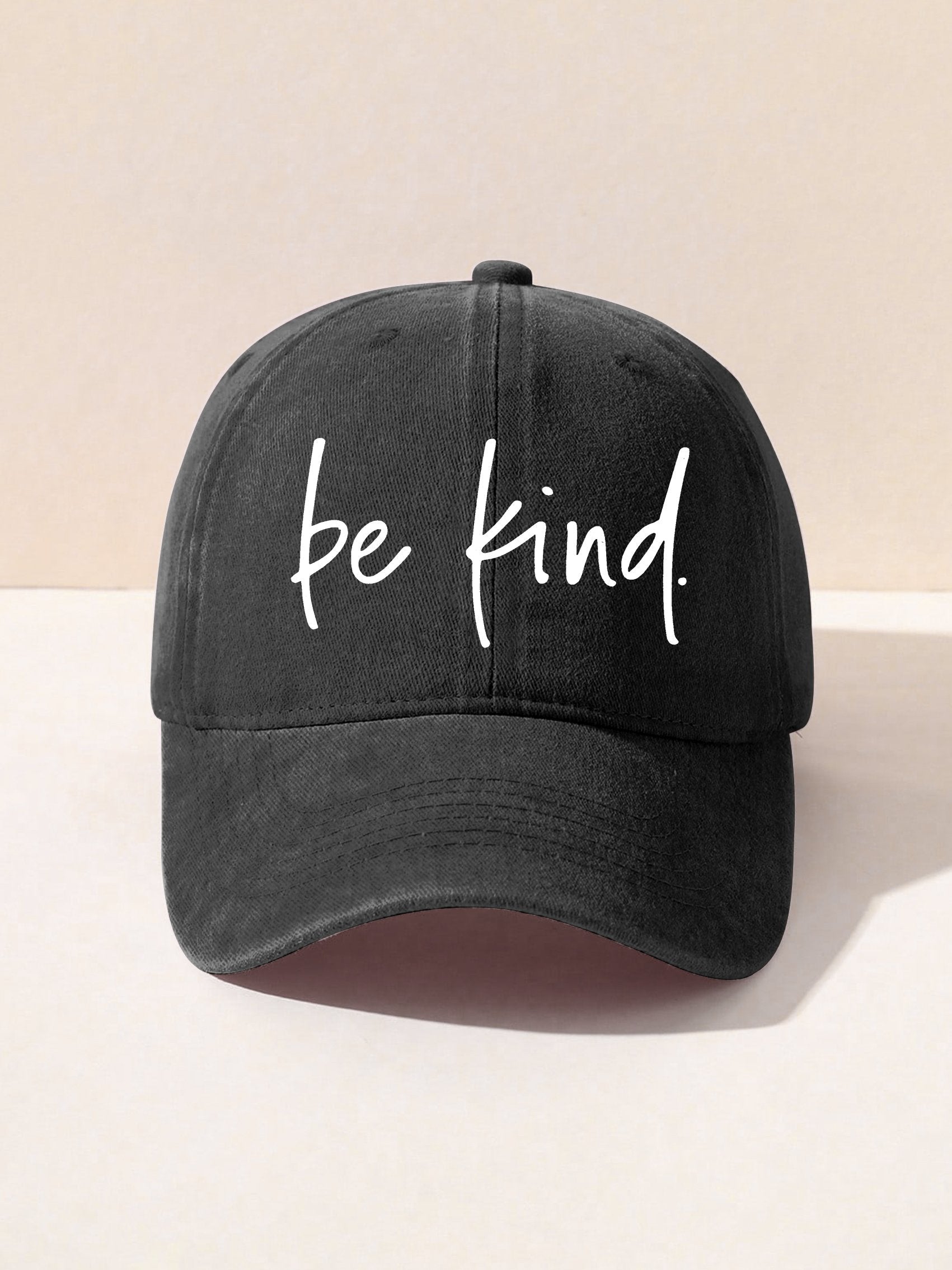 Unisex Women's Men's Suicide Prevention Awareness Be Kind Print Hats-lovefitte