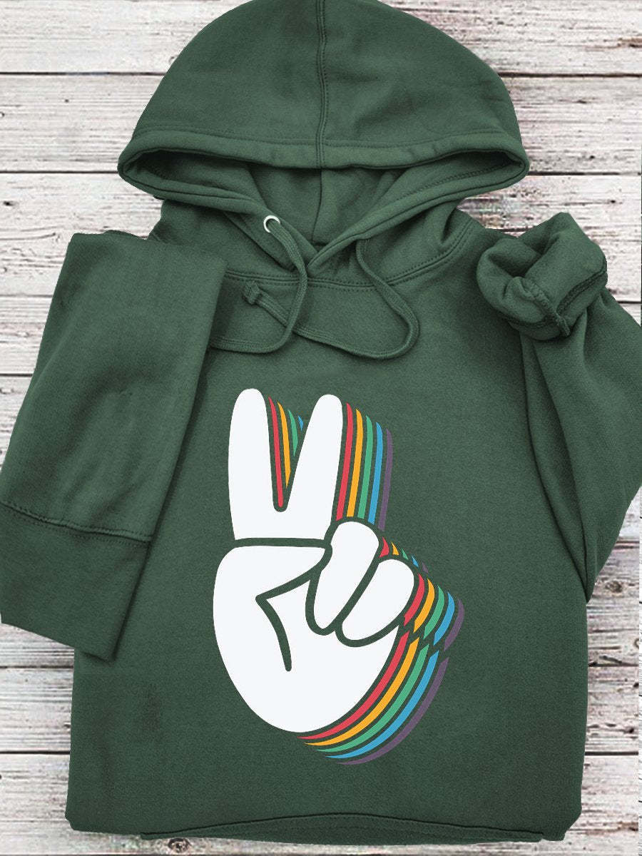 Kindness Be Kind Pride Autism Motivational Inspirational Positive Vibe Cute Suicide Prevention Mental Print Casual Hoodie-lovefitte