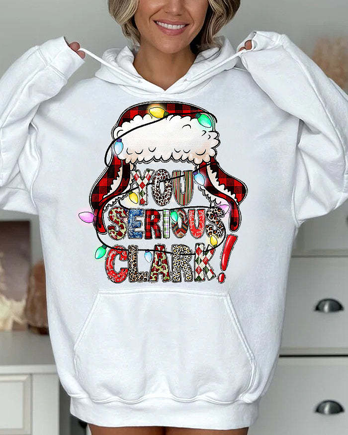 “You Serious Clark” Hoodie-lovefitte