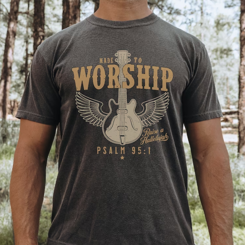 Worship Men's T-shirt-carlalin
