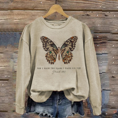 Jeremiah 29:11 Sweatshirt-carlalin