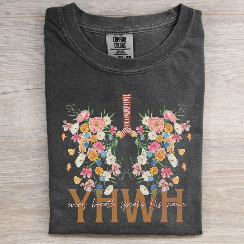 Floral Christian T-shirt-carlalin
