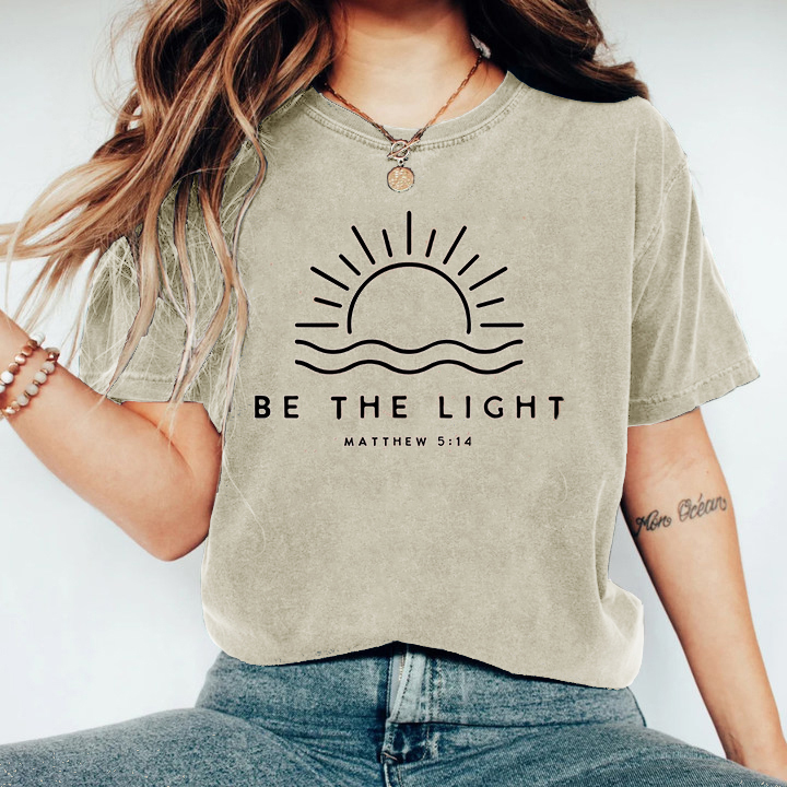 Be The Light  T-shirt-carlalin