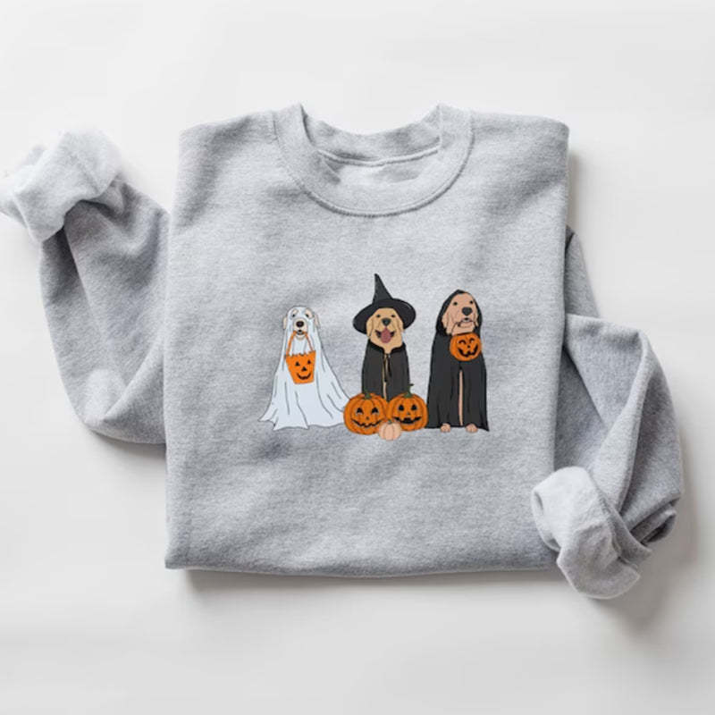Halloween Dog Sweatshirt-carlalin