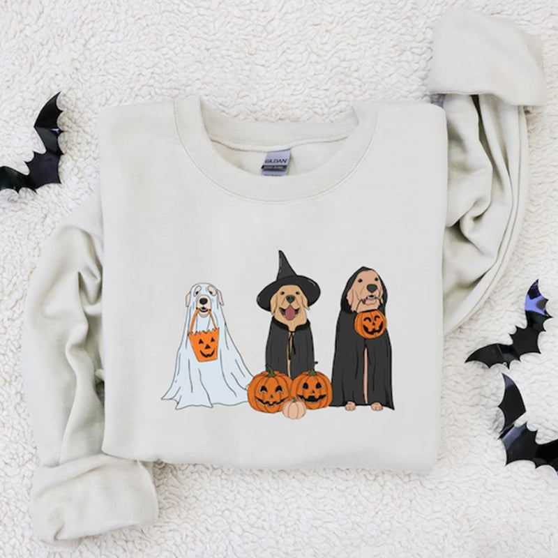 Halloween Dog Sweatshirt-carlalin