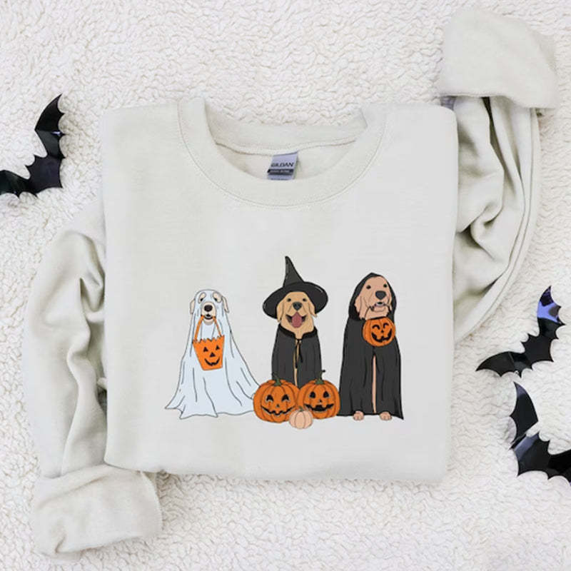 Halloween Dog Sweatshirt-carlalin