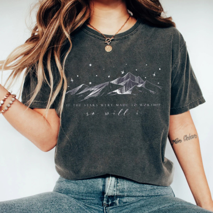 If The Stars Were Made To Worship T-Shirt-carlalin