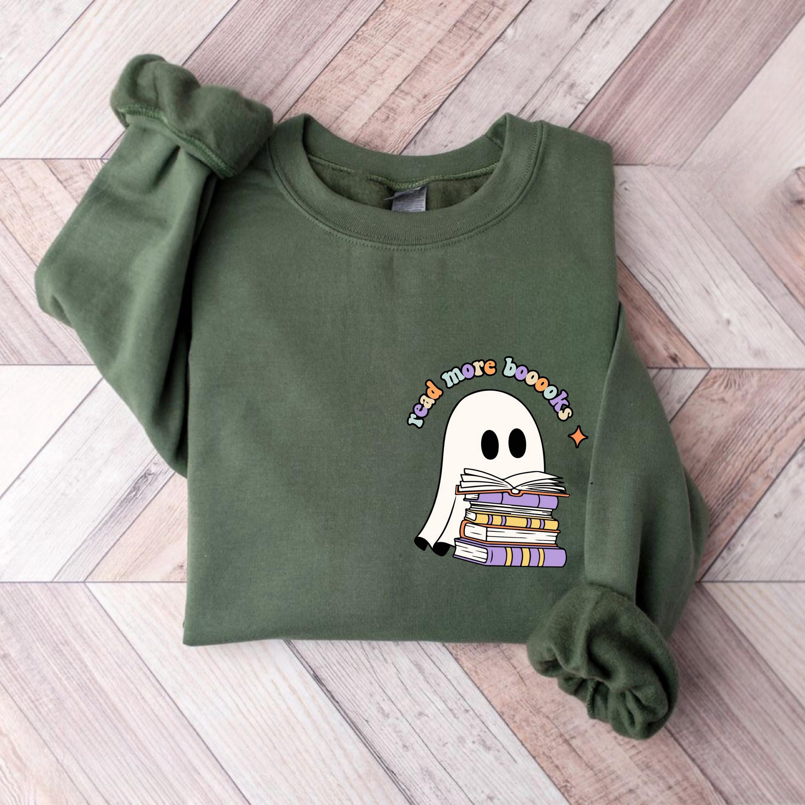 Ghost Reading Sweatshirt